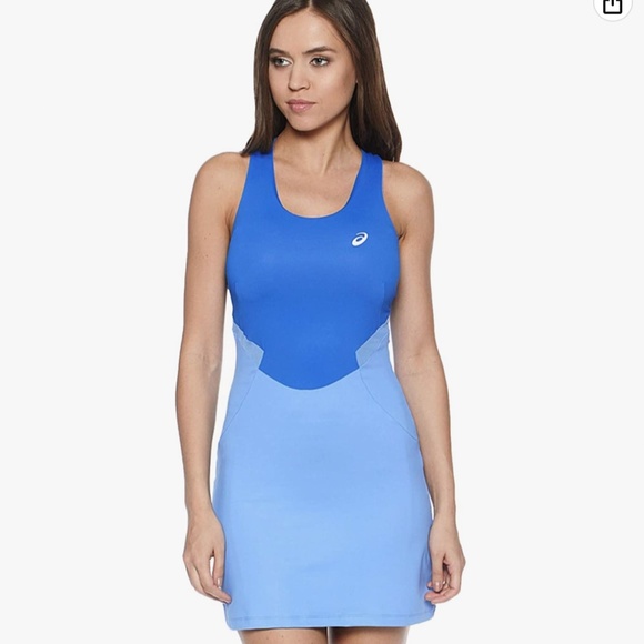 Asics Dresses & Skirts - ASICS Womens MotionDry Tennis Dress - Blue - S